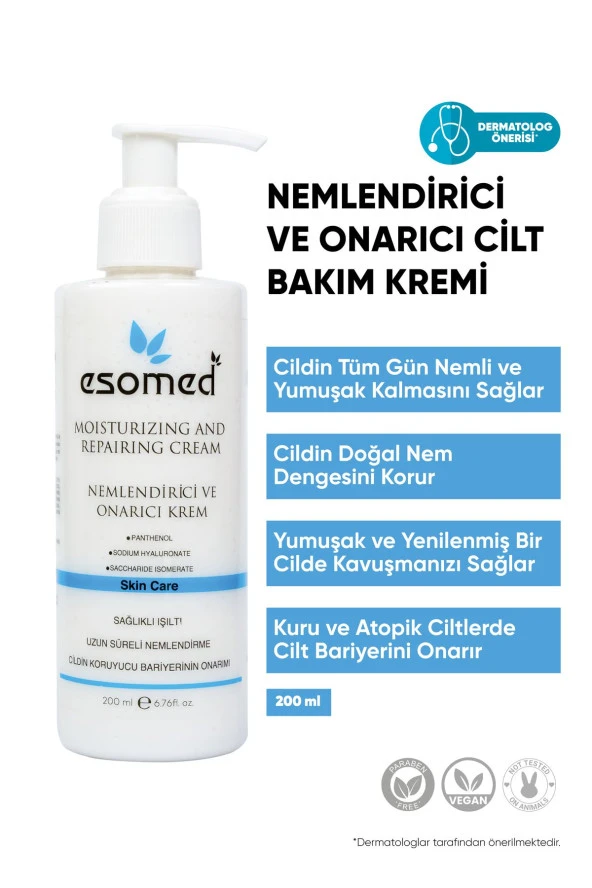 Nemlendirici Ve Onarıcı Krem