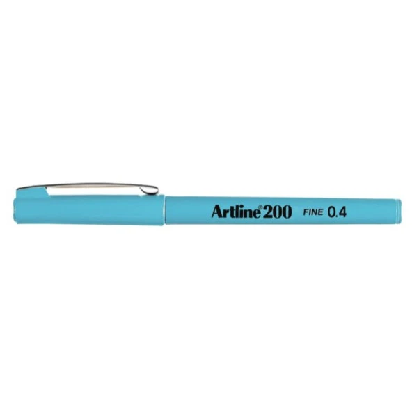 ARTLINE FINELINER KALEM 0.4 mm ACIK MAVI (EK-200)