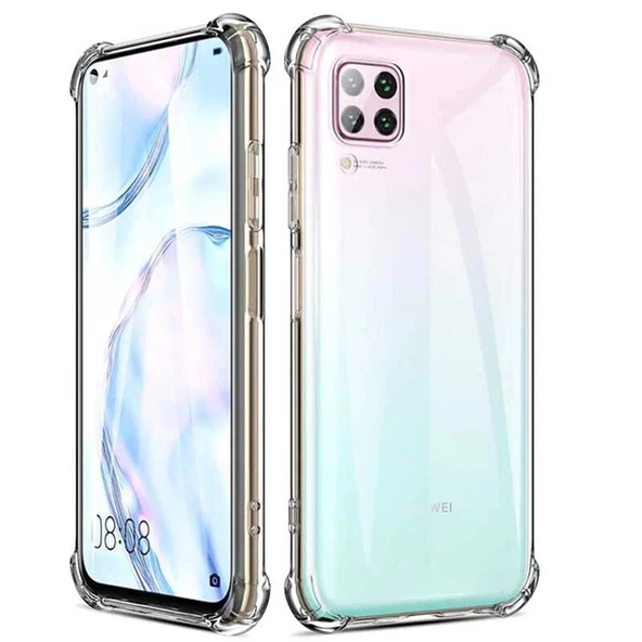 Huawei P40 Lite Uyumlu Kılıf  Nitro Anti Shock Silikon