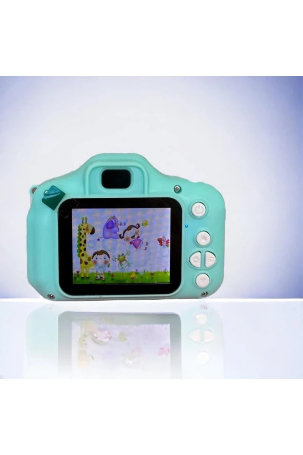 Dijital Mini Fotoğraf Makinesi, Çocuk Mini 1080p Hd Kamera Selfie Kamerası - 5