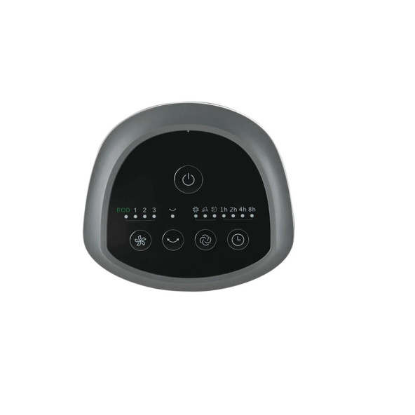 Luxell Lxf-260 Uzaktan Kumandalı Kule Tipi Vantilatör Gri - 3