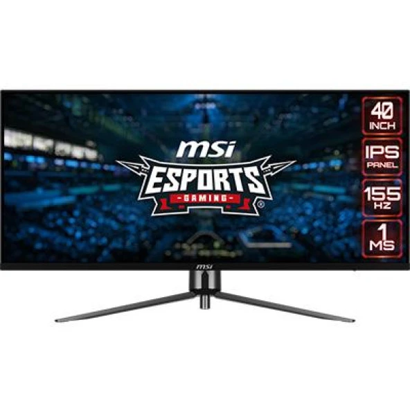 MSI 40" MAG401QR 3440x1440 (UWQHD) 21:9 FLAT IPS 155HZ 1MS FREESYNC PREMIUM GAMING MONITOR