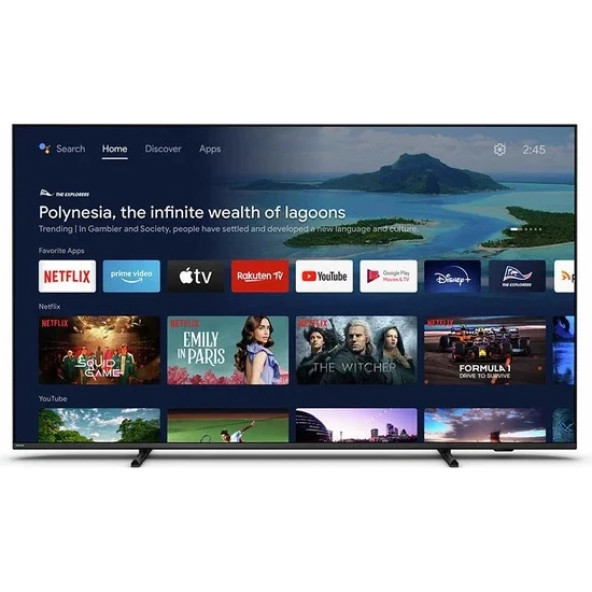 Philips 55PUS8007 4K Ultra HD 55" 140 Ekran Uydu Alıcılı Android Smart LED TV - 5