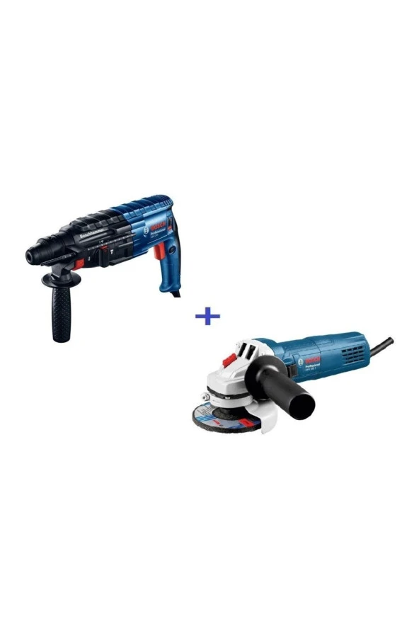 Bosch GBH 240 Kırıcı Delici + GWS 750-125 Taşlama Elektrikli El Aleti Seti