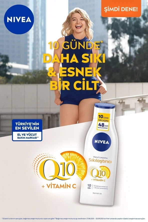 Q10 Sıkılaştırıcı ve C Vitaminli Vücut Losyonu 250 ml, 48 Saat Nemlendirici, X2 Adet - 2