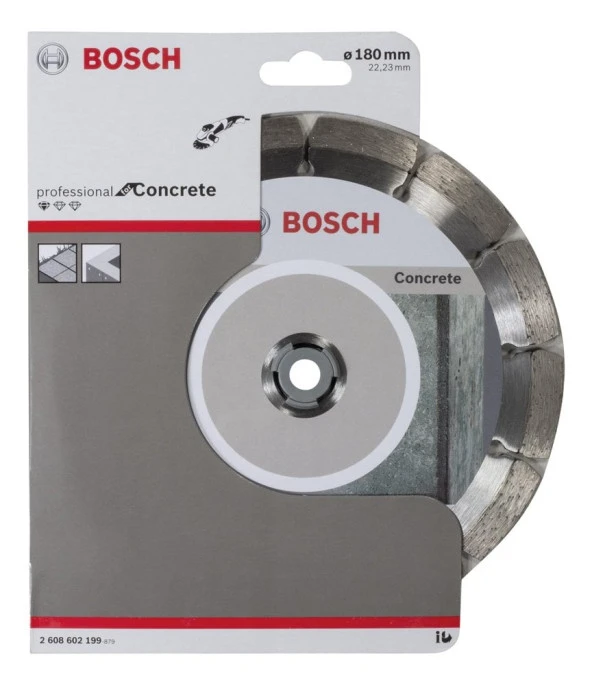 Bosch - Standard Seri Beton İçin Elmas Kesme Diski 180 mm - Resim 2
