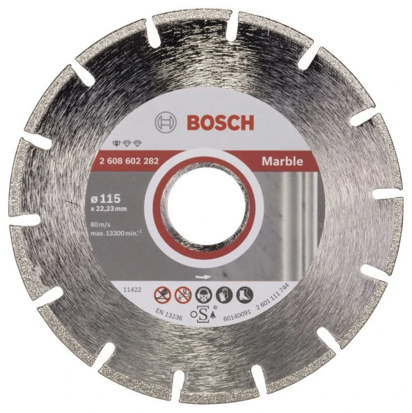 Bosch - Standard Seri Mermer İçin Kesme Diski 115 mm ürün görseli