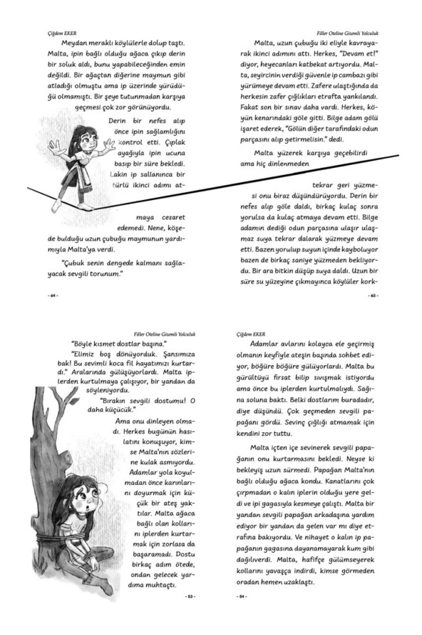 Yalnız Filler Oteline Gizemli Yolculuk - Çiğdem EKER - 4