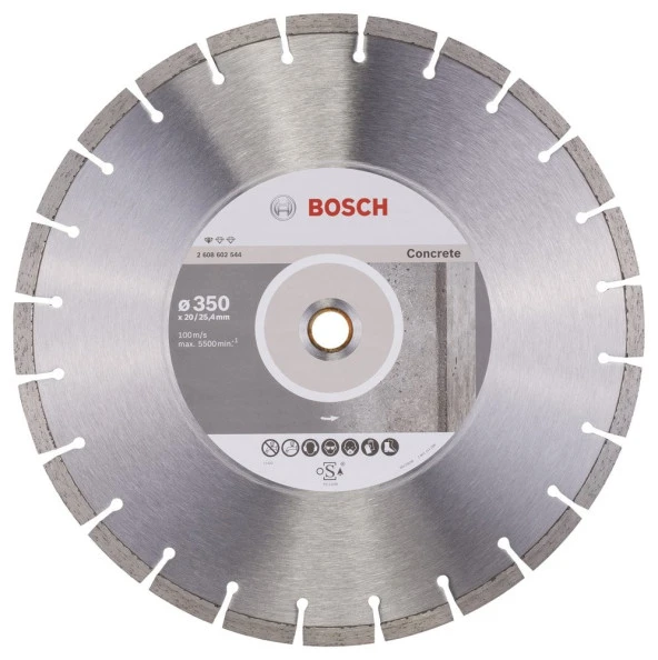 Bosch 2608602544 350 mm Elmas Testere