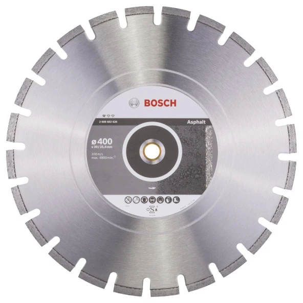 Bosch - Standard Seri Asfalt İçin Elmas Kesme Diski 400 mm ürün görseli 1