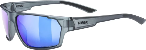 Uvex Sportstyle 233 P Smoke Mat/Mir.Blue Güneş Gözlüğü - 2