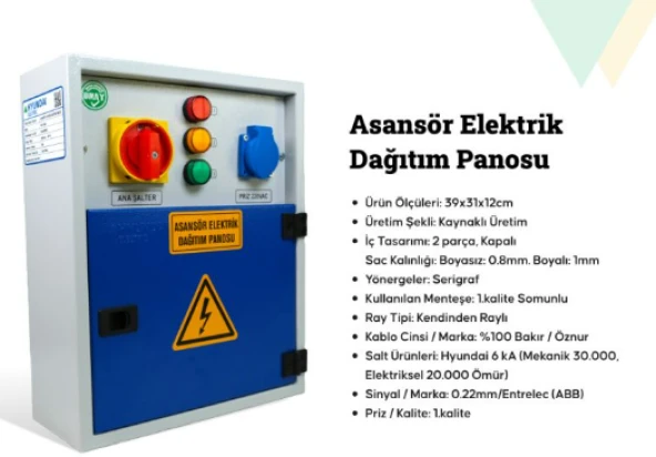 HYN22 Hyundai Hazır Asansör Panosu