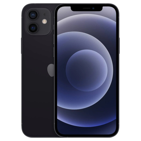 Apple iPhone 12 128 GB Siyah Cep Telefonu (Apple Türkiye Garantili) - 1