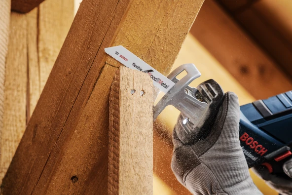 Bosch - Flexible Serisi Ahşap Ve Metal için Panter Testere Bıçağı S 1122 HF - 100'lü - Resim 5