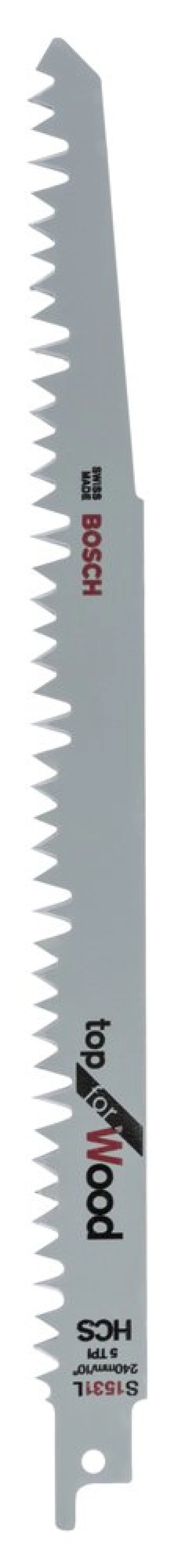 Bosch - Top Serisi Ahşap için Panter Testere Bıçağı S 1531 L - 100'lü ürün görseli