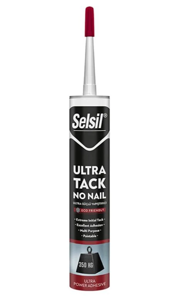 Selsil Ultra Tack Yapıştırıcı 290ml Beyaz
