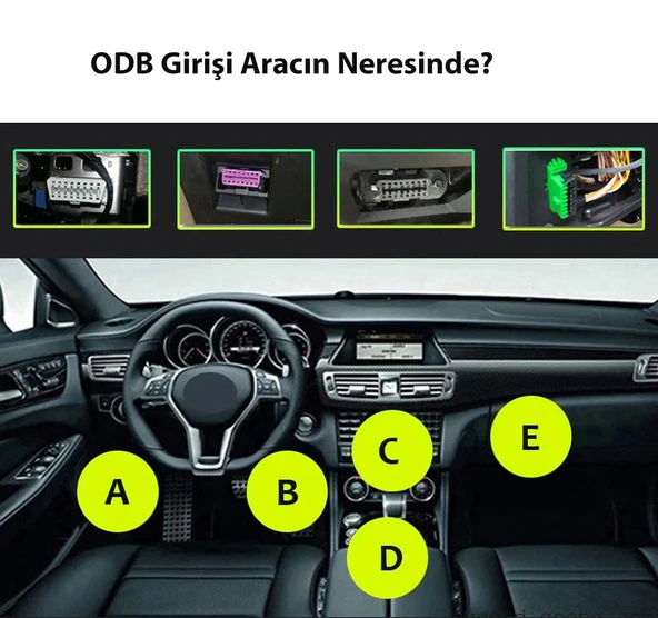 DailyTech G10 Otomatik Hud Ekran Araba Projektör Alarmı Hız Göstergesi - 8