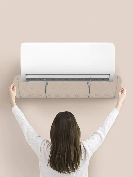 DailyTech Şeffaf Klima Yönlendirici Aparatı Bakteri Önleyici Temiz Hava Basit Kurulum Filtre - - 10