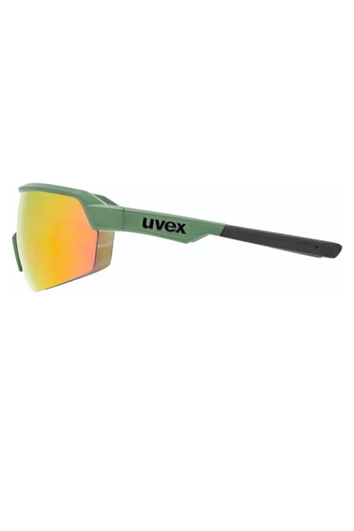 Uvex Sportstyle 227 Olive Mat/Mir.Red Güneş Gözlüğü - Resim 3