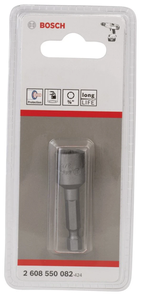 Bosch - Lokma Anahtarı 50 mm*3/8 '' - Resim 2