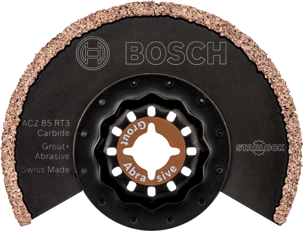 Bosch - Starlock - ACZ 85 RT3 - Carbide RIFF Zımpara Uçlu Segman Testere Bıçağı 30 Kum Kalınlığı 1'li