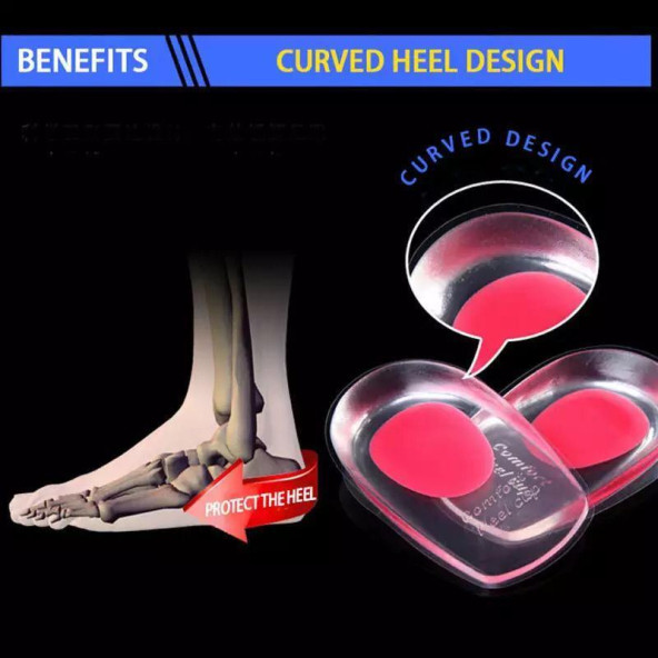 Lucky Silikon Topuk Dikeni Bayan Boy 1 Çift - 3