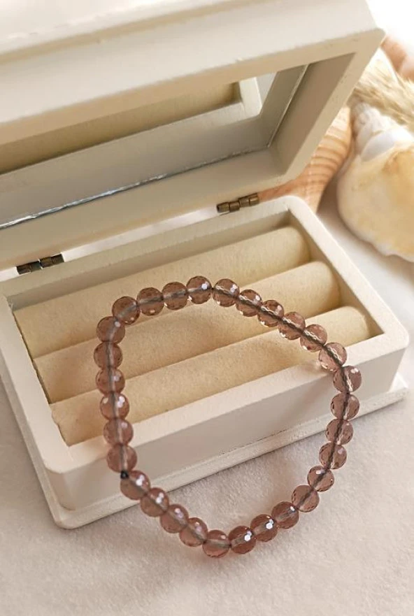 Bileklik Zultanit Doğaltaş Taş Elastik Sultan Taşı Renk Değiştiren Bileklik