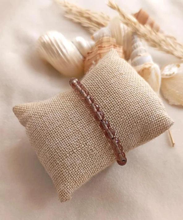 Bileklik Zultanit Doğaltaş Taş Elastik Sultan Taşı Renk Değiştiren Bileklik - 3