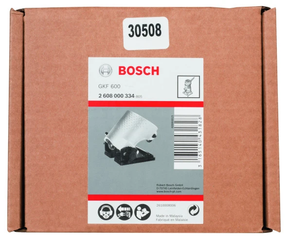Bosch - GKF 600 Yuvarlak Açılı Freze Ayağı - Resim 2