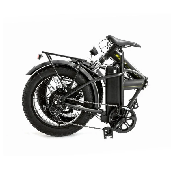 Bisan E-Folding F2 20 Jant 17-43K MD 32 Elektrikli Katlanır Bisiklet Metalik Gri - Resim 2