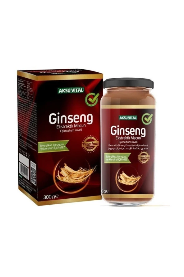 M02372 GİNSENG EKSTRAKLI MACUN 300 GR