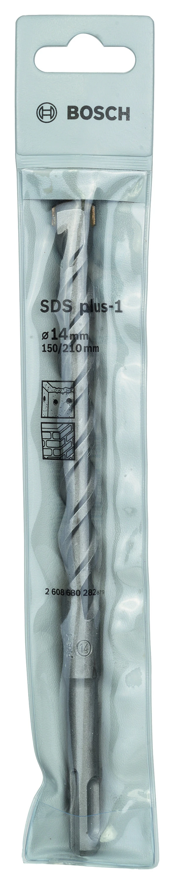 Bosch - Plus-1 Serisi, SDS-plus Kırıcı Delici Matkap Ucu 14*210 mm - 2