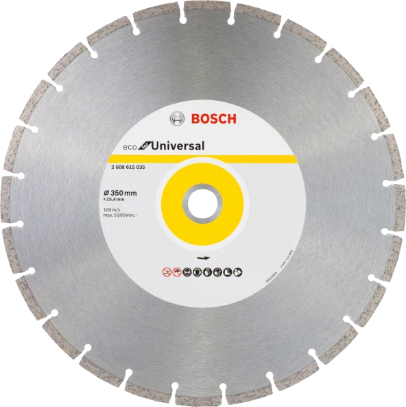 Bosch - Ekonomik Seri Genel Yapı Malzemeleri İçin Elmas Kesme Diski 350 mm ürün görseli
