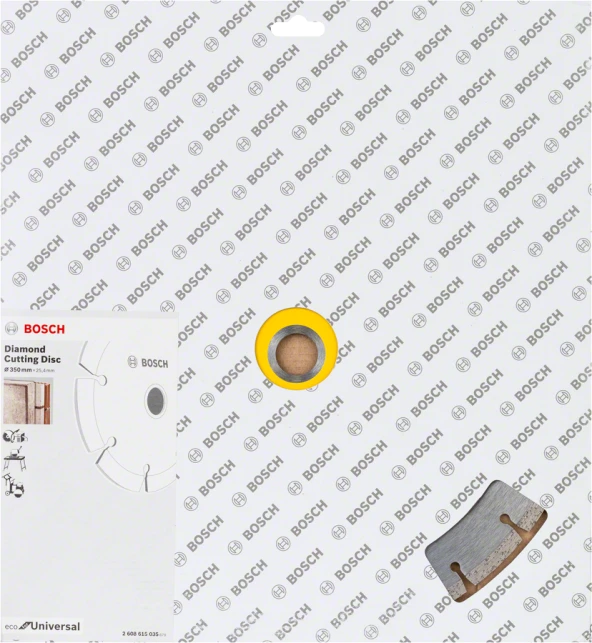 Bosch - Ekonomik Seri Genel Yapı Malzemeleri İçin Elmas Kesme Diski 350 mm - Resim 2