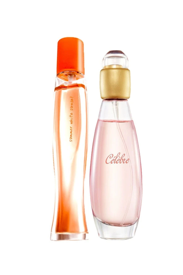 Celebre Edt 50ml - Summer White Sunset Edt 50ml Kadın Parfüm Seti ürün görseli 1