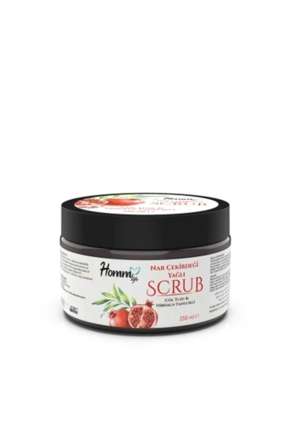 Nar Çekirdeği Yağlı Bitki Tanecikli Scrub 250 Ml-narlı Scrub - Resim 3