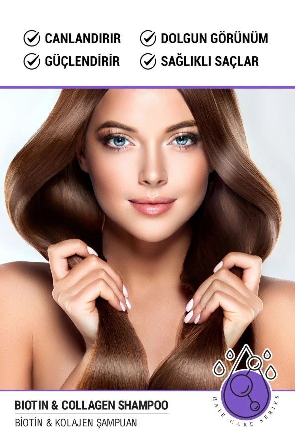 Biotin & Collagen Şampuan 400 ml - 3