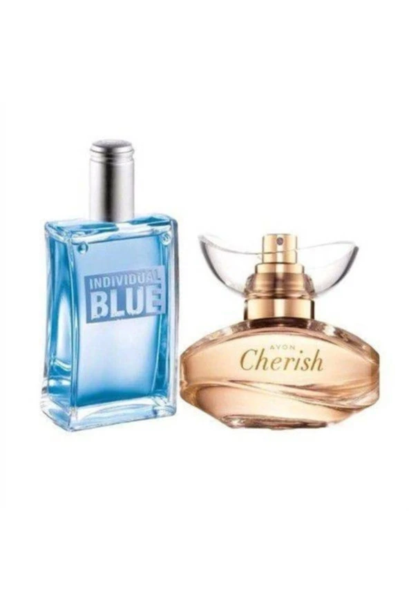 Indıvıdual Blue Edt 100ml Erkek + Cherish Edp 50ml Kadın KM212445 ürün görseli 1