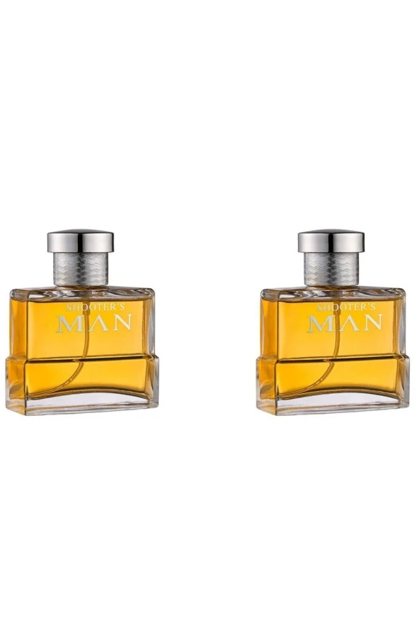 Shooter's Man Edp 100 ml Erkek Parfüm 2 Adet