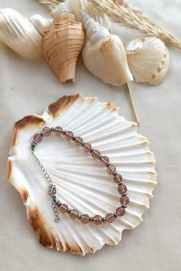 Bileklik Zultanit Doğaltaş Taş Sultan Taşı Renk Değiştiren Bileklik ürün görseli