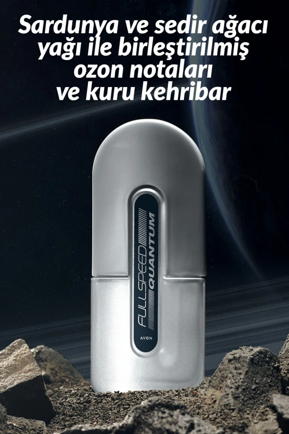Full Speed Quantum Erkek Parfüm Edt 75 Ml. - Resim 2