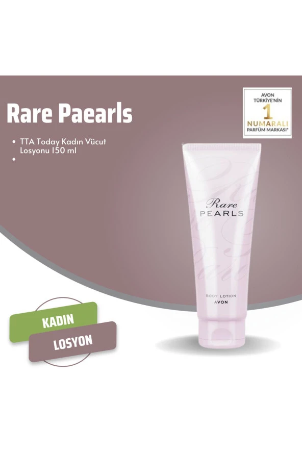 RARE PEARLS KADIN PARFÜM 50 ML + PARFÜMLÜ VÜCUT LOSYONU 150 ML