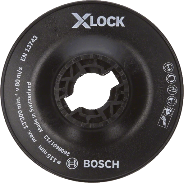 Bosch - X-LOCK - 115 mm Fiber Disk Sert Taban