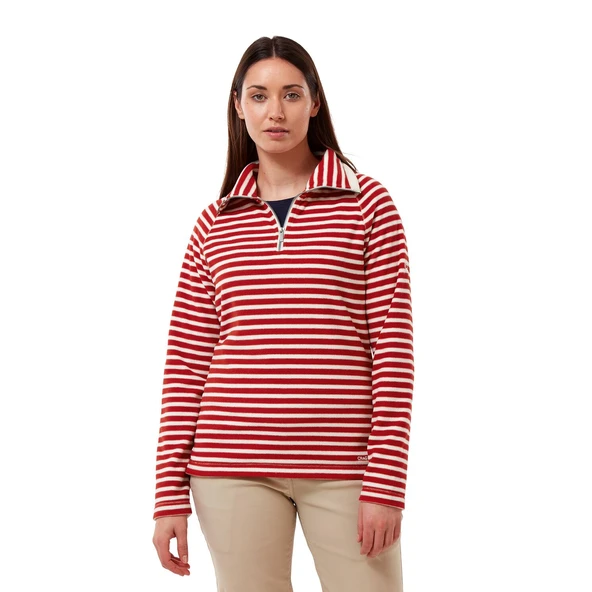 Craghoppers Natalia HZ Fleece Kadın Polar-SARI - Resim 6