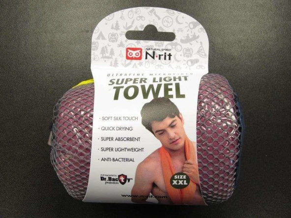 N-Rit Süper Light Towel Medium Havlu-MOR