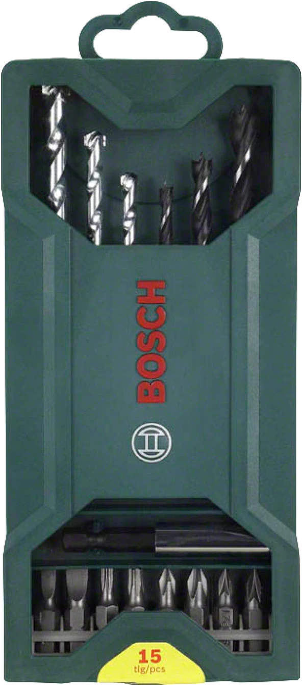 Bosch - X-Line 15 Parça Ahşap, Beton Matkap Ucu ve Vidalama Seti - 2