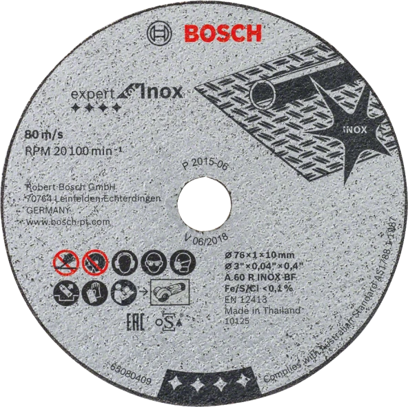 Bosch - Expert for Inox Serisi Kesme Diski 76*1,0 mm ürün görseli 1