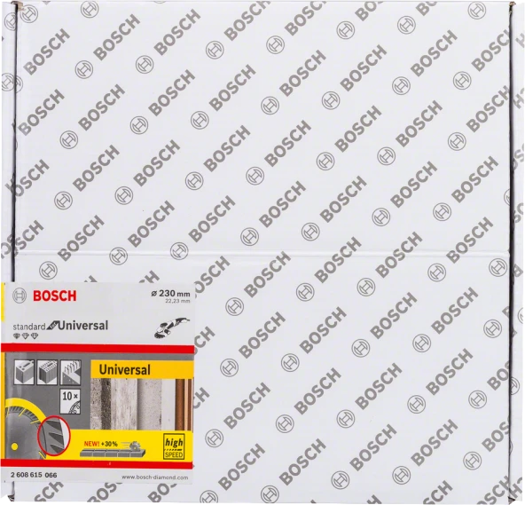 Bosch - Standard Seri Genel Yapı Malzemeleri İçin Elmas Kesme Diski 230 mm 10'lu Paket - Resim 2