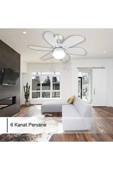 Rubenis RBT306Wht Glob Tavan Vantilatörü - 2