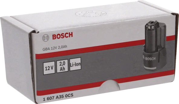 Bosch - 12 V 2,0 Ah SD Li-Ion ECP Düz Akü